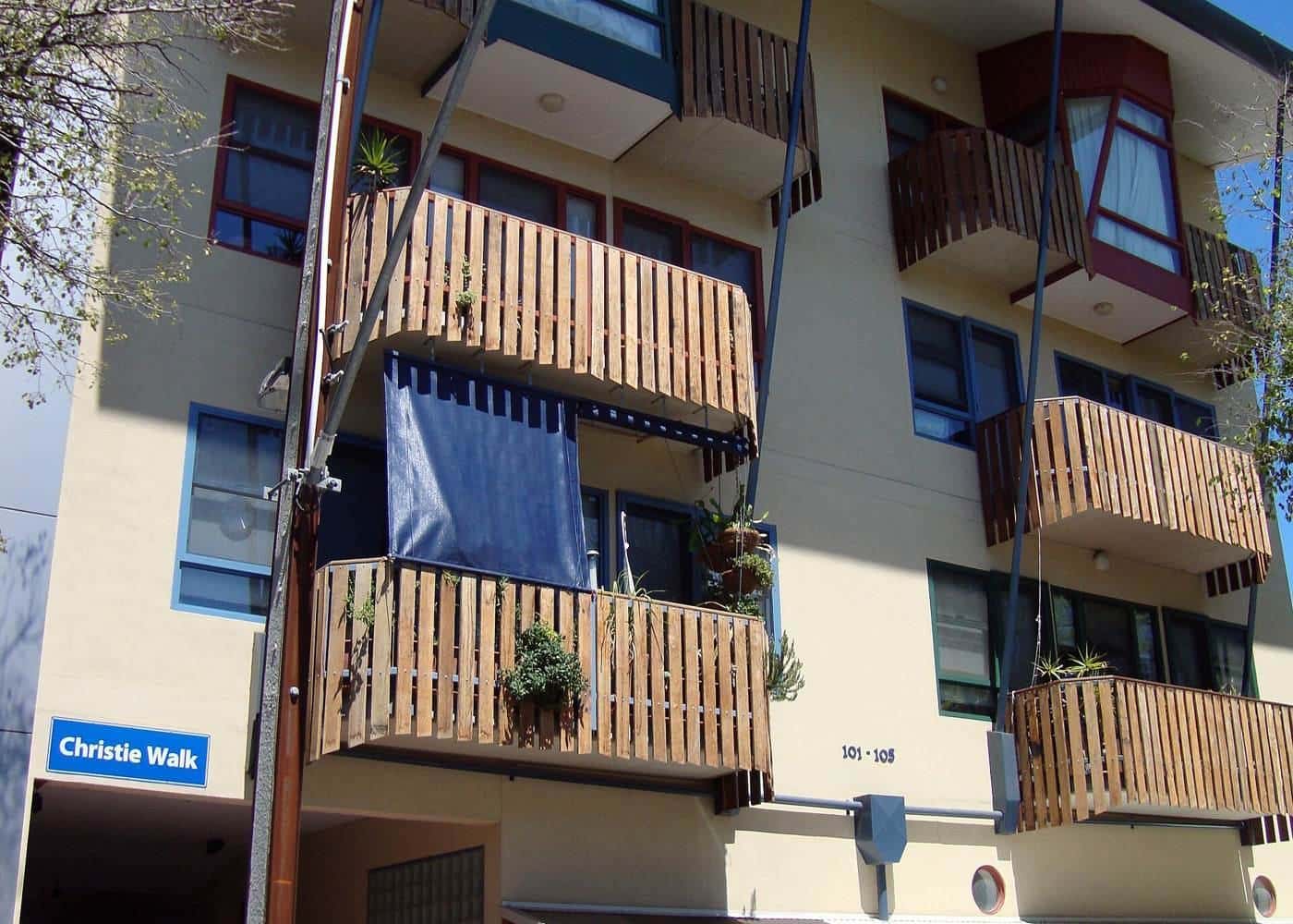 Christie Walk ecological housing in Adelaide